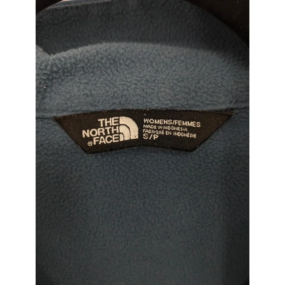 The North Face Jacket Womens Small Blue Fleece‎ Zip Up Outdoors Gorpcore Casual